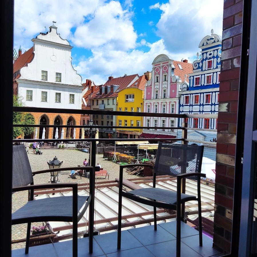 Apartament Milion Rynek Sienny Stare Miasto Bulwary Apartamenty No 1 Stettin Exterior foto
