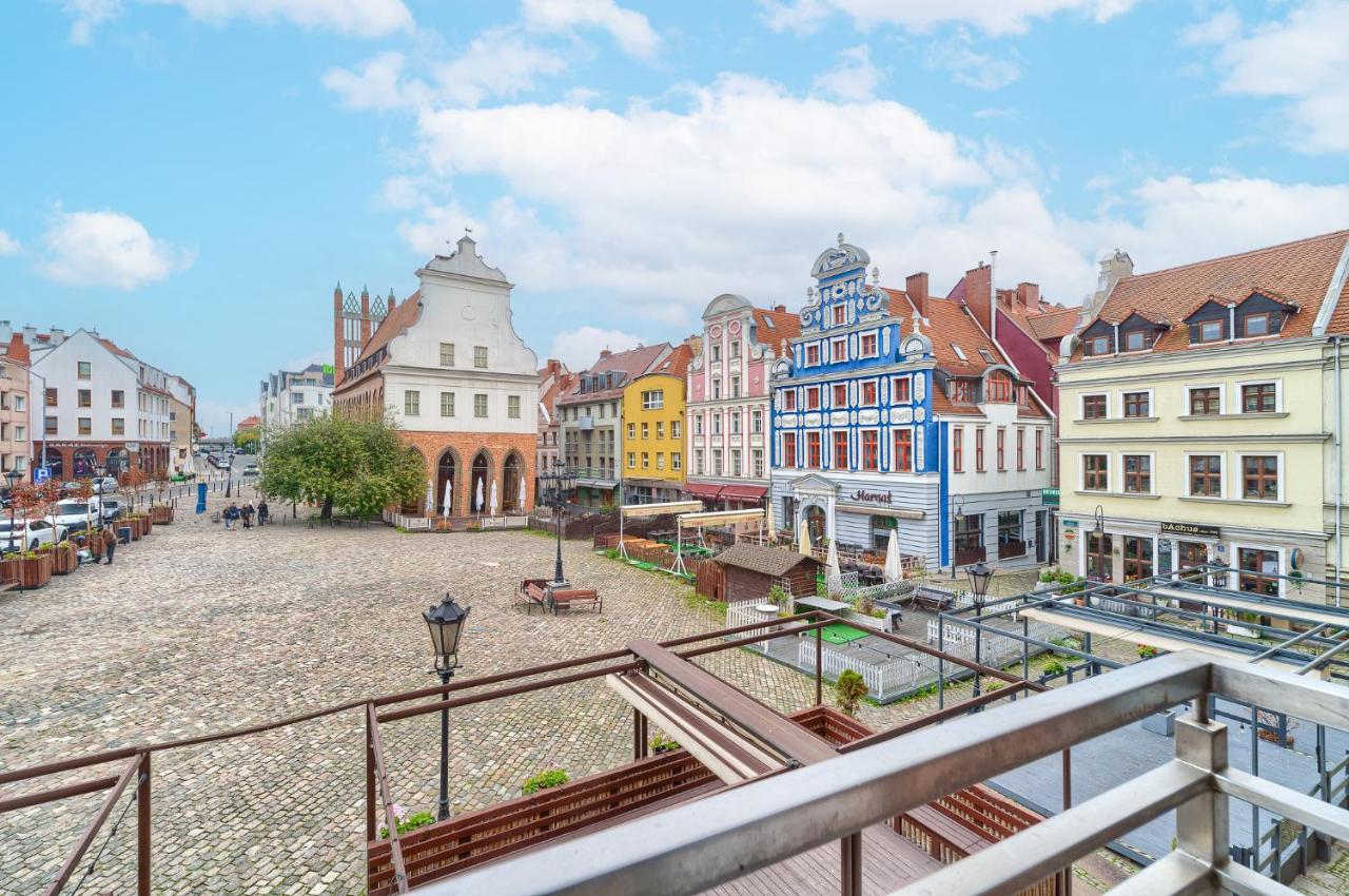 Apartament Milion Rynek Sienny Stare Miasto Bulwary Apartamenty No 1 Stettin Exterior foto